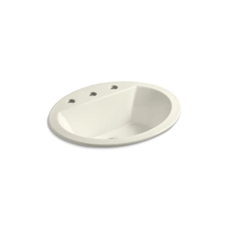 Kohler Bryant Oval Drop-In Bathroom Sink With 8" Widespread Faucet Holes 2699-8-96